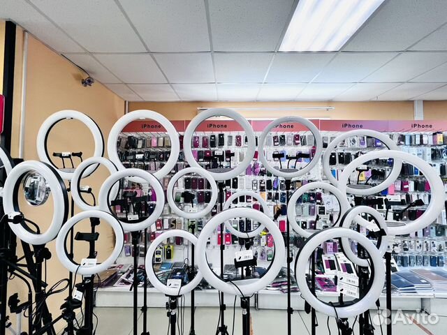 Кольцевая лампа большая