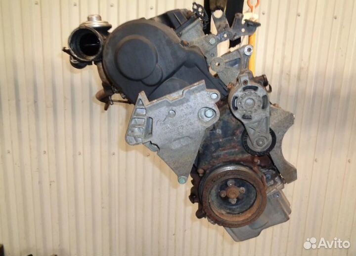 Двигатель контрактный и АКПП на volkswagen (BJB)