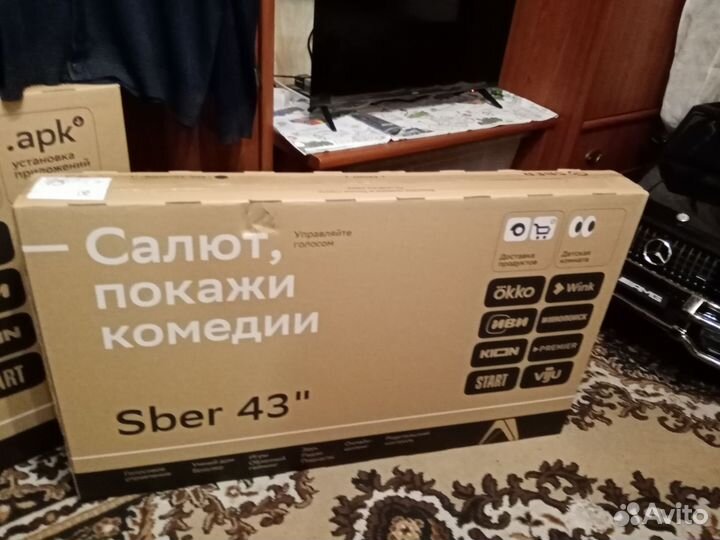 Телевизор smart tv 43