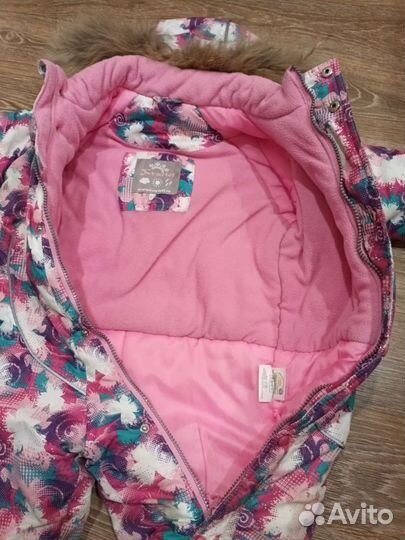 Зимний комбинезон 86 для девочки