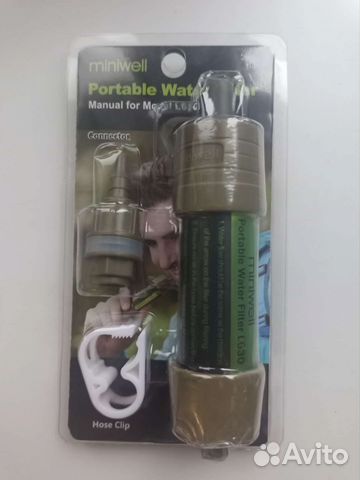 Туристический фильтр для очистки воды