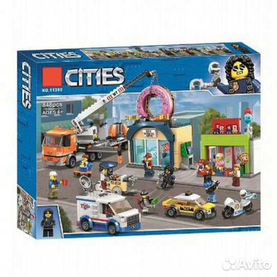 Lego Конструктор Cities 11392 (аналог City 60233)