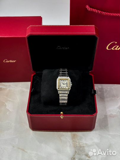 Cartier Santos Galbee Lady Quartz