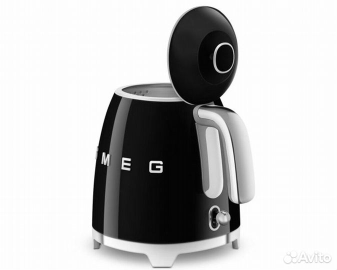 Чайник электрический smeg KLF05bleu чёрный