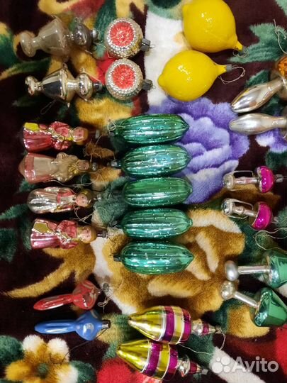 Коллекционные елочные игрушки СССР