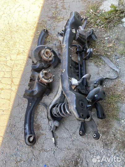 Мазда 3 задняя прдвеска