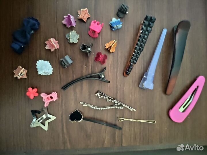 Заколки, невидимки, крабики