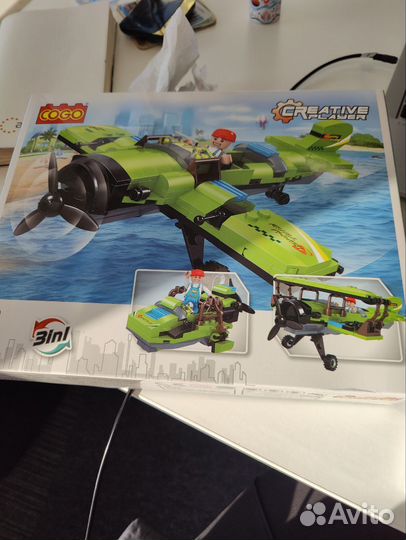 Конструктор Lego Аэроплан Самолет Авиация