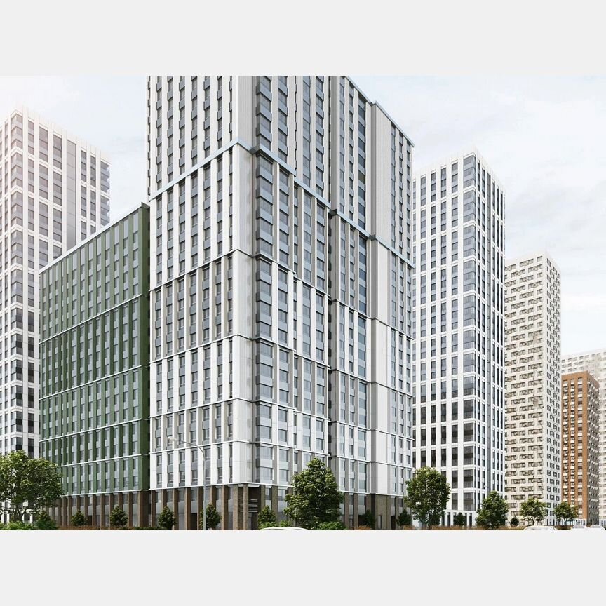 3-к. квартира, 51 м², 15/32 эт.