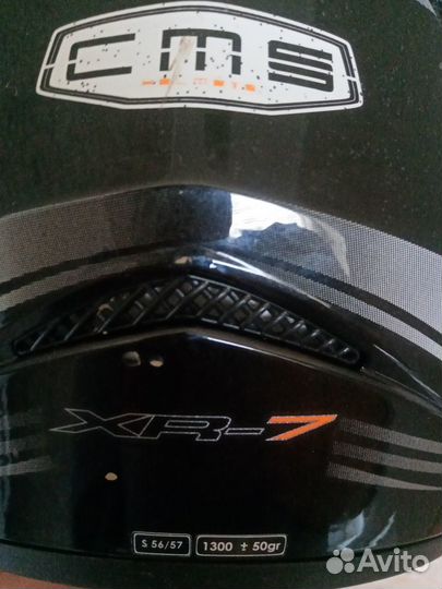 Шлем кроссовый ”SOL SX-1 player”, черно-оранжевый