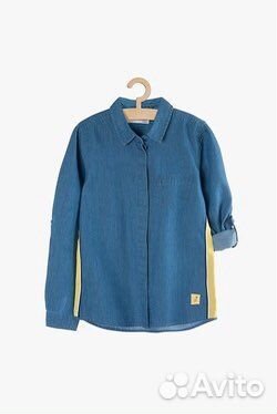 Джинсовая рубашка 146