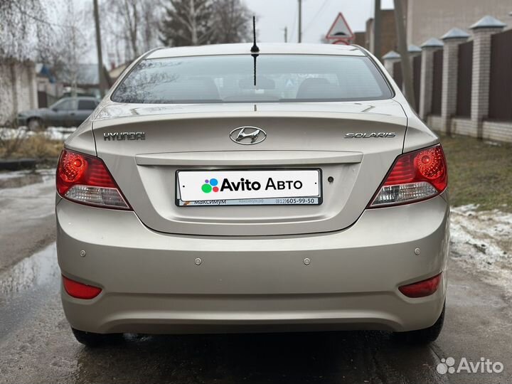 Hyundai Solaris 1.4 МТ, 2011, 198 000 км