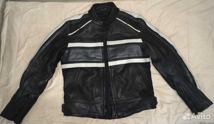 Кожаная мотоциклетная куртка Yamaha Stars