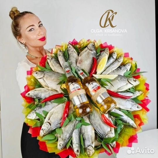 Съедобные букеты на заказ