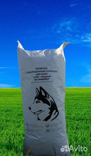 Сухой корм для собак