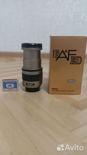 Объектив Nikоn AF Nikkоr 28-200mm F/3.5-5.6 G еd
