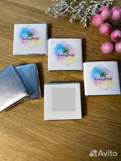 Молочный Шоколад 5гр на заказ для компании