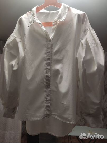 Рубашка белая женская 46 48