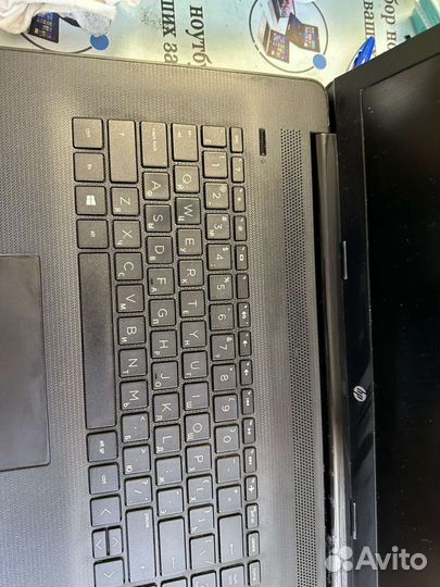 Игровой ноутбук 17.3» HP 17, SSD 240gb + 480gb