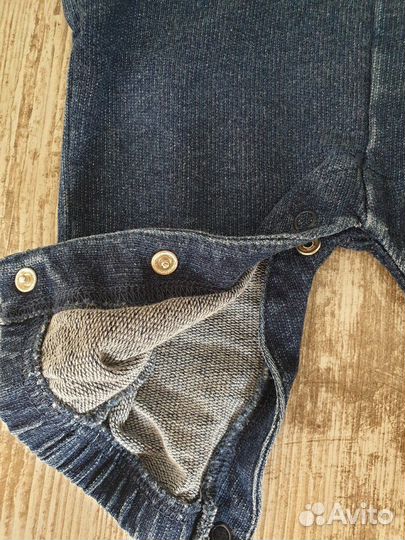 Джинсовый комбинезон