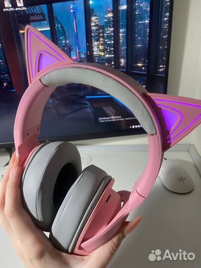 Беспроводные наушники Razer Kraken Kitty BT