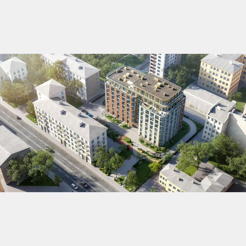 1-к. квартира, 65,1 м², 4/7 эт.