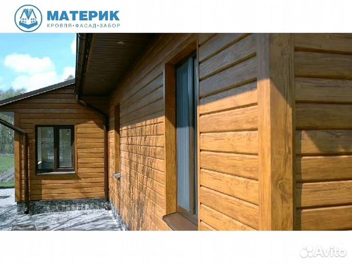 Сайдинг металлический L-брус