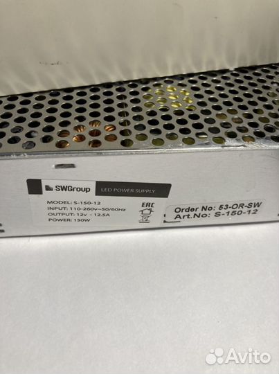 Блок питания для светодиодных лент