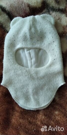 Шапка шлем зима 44 46 Baby go