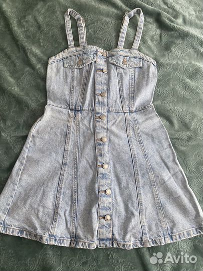 Джинсовый сарафан