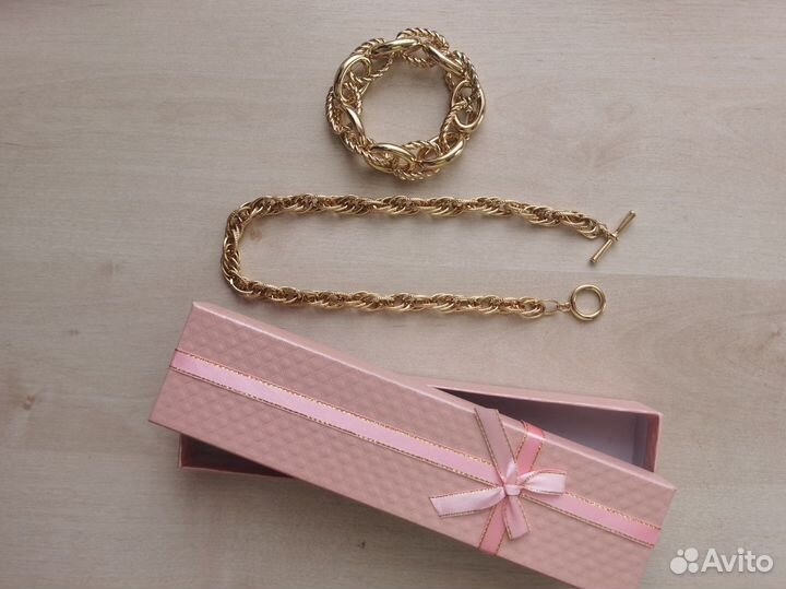 Набор браслет+колье