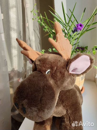 Игрушка мягкая Лось