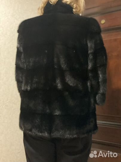 Норковый полушубок