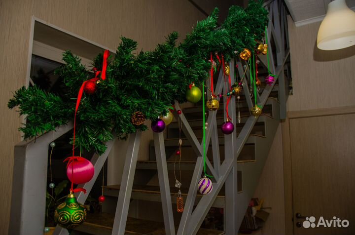 Новогоднее украшение. Ёлочная гирлянда