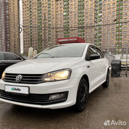Volkswagen Polo 1.6 AT, 2017, 75 000 км