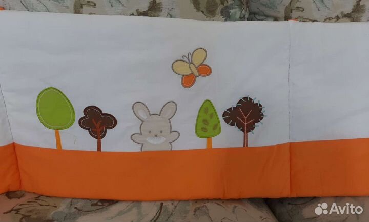 Бортики в детскую кроватку