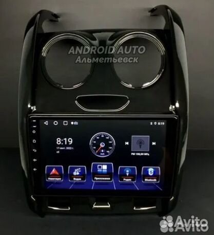 Магнитола Android на Renault Duster 10 дюймов