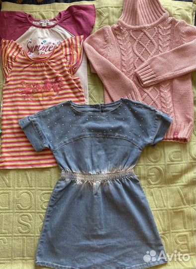 Пакет вещей на девочку 104 размер