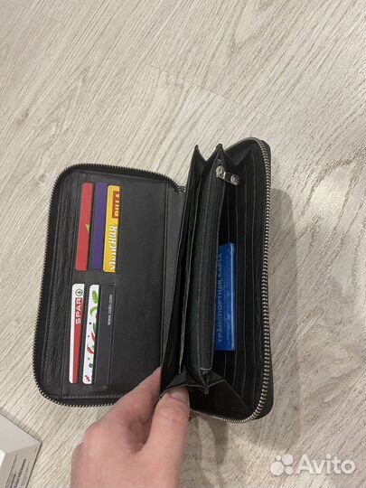 Портмоне мужской натуральная кожа B.cavalli