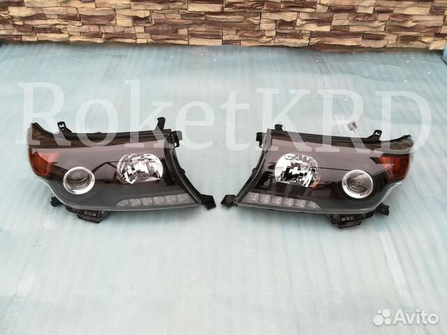 Фары Land Cruiser 200 07-2015г Brownstone