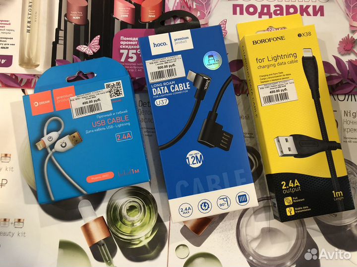 Usb шнуры на iPhone 2.4A