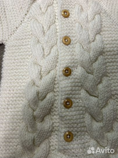 Комбинезон вязаный детск новый ручная работа56-68