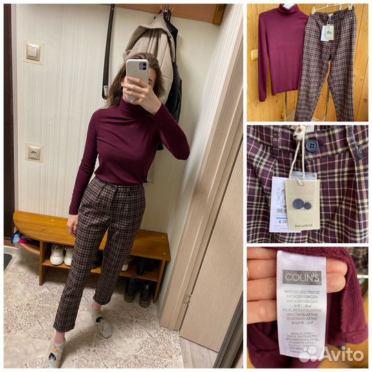 Пакет вещей для школы 158-164 с верхней одеждой