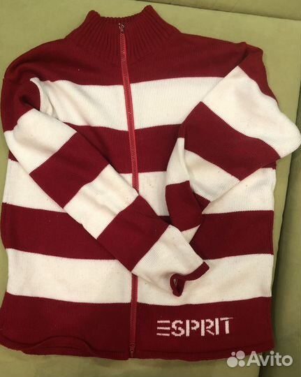 Кардиган мужской на молнии esprit, оригинал