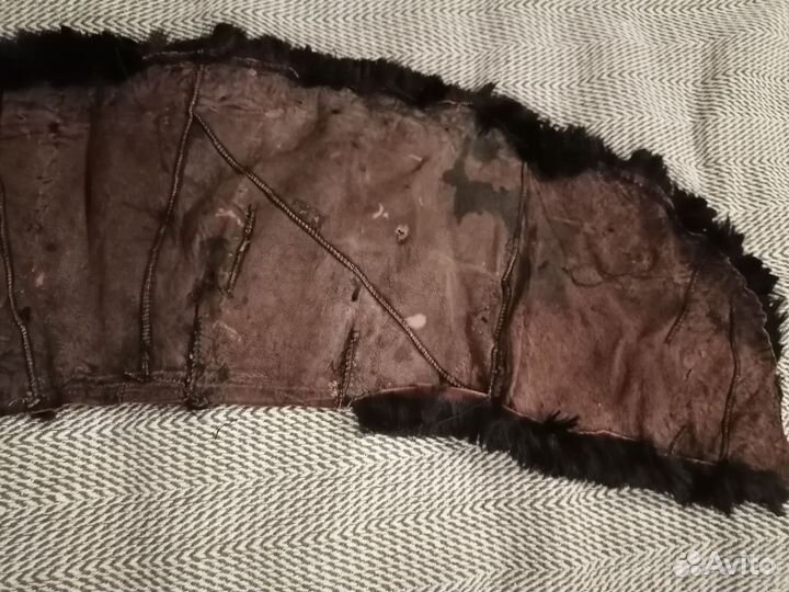 Меховой воротник. Печать.Винтаж 40е.года