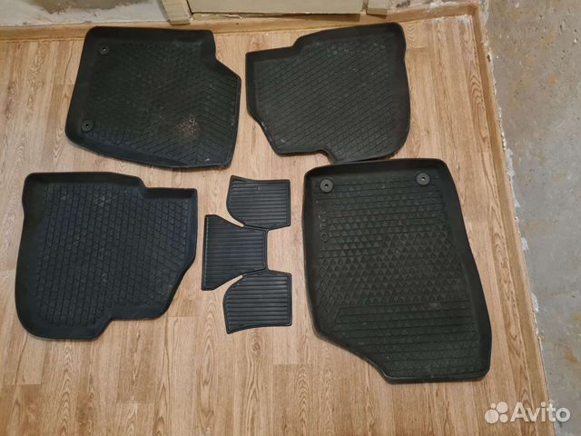 Коврики салона vw polo