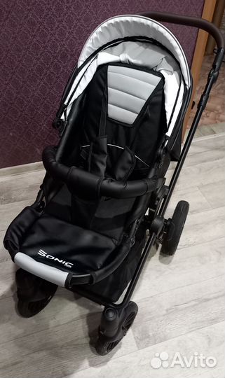 Коляска 3 в 1 для новорожденных Verdi Sonic Soft