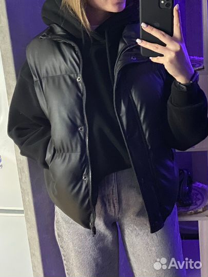 Жилетка женская из экокожи