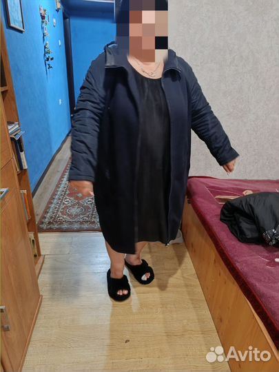 Пальто женское демисезонное 54 56 размера