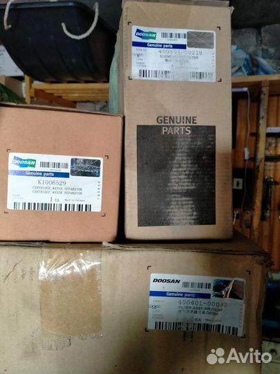 Фильтра воздушные топливные лито doosan 300